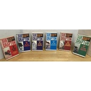 Sue Grafton Vintage ‘80’s A THRU F